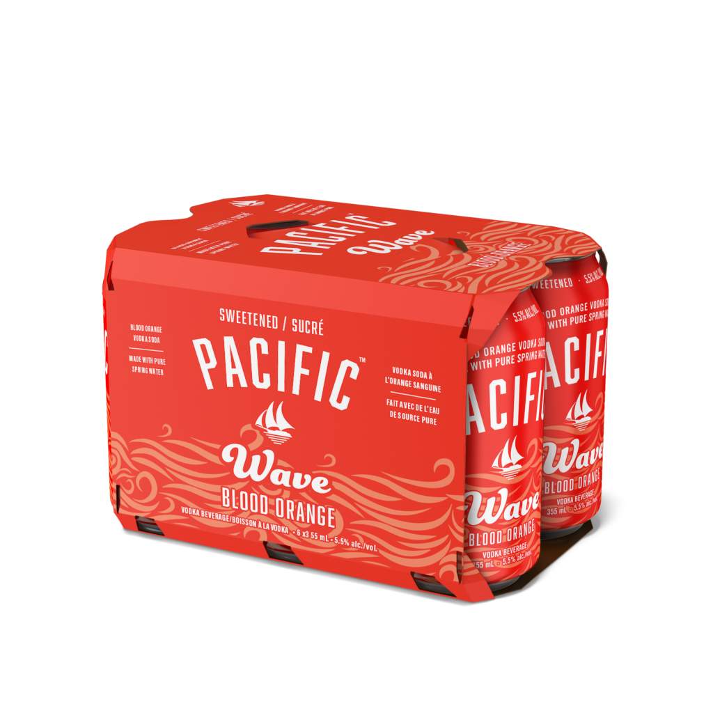 PacificWesternBrewing-Can-6pack-Wave-BloodOrange